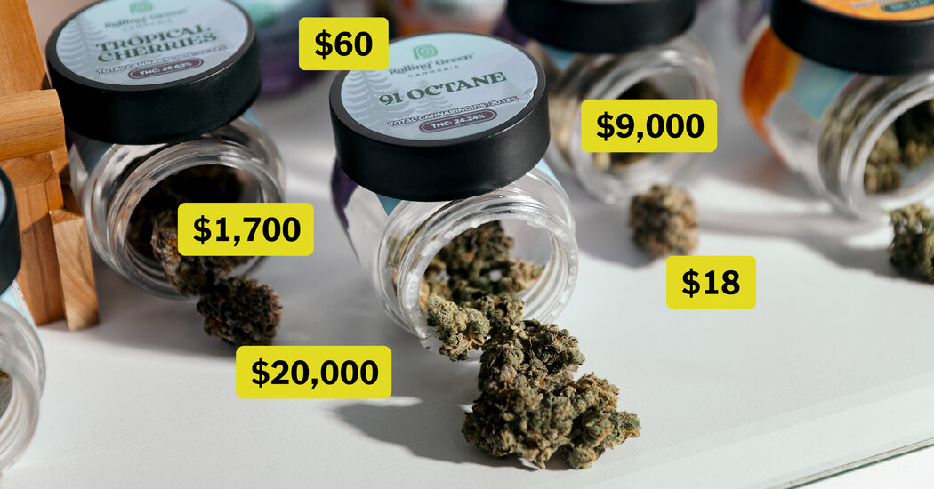 Why Does This Jar of (Legal) Weed Cost $60? Hint: Taxes.