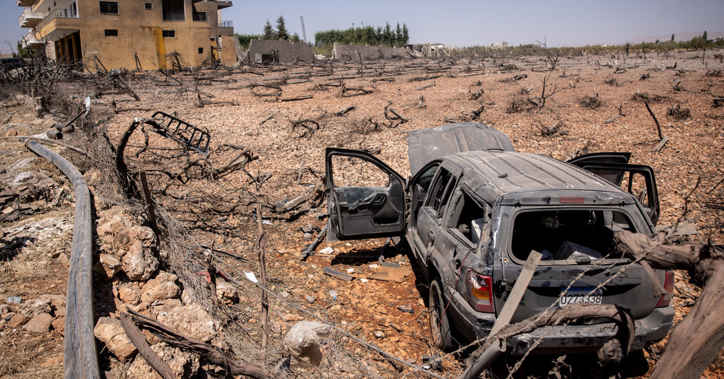 Israel and Hezbollah Trade Cross-Border Strikes