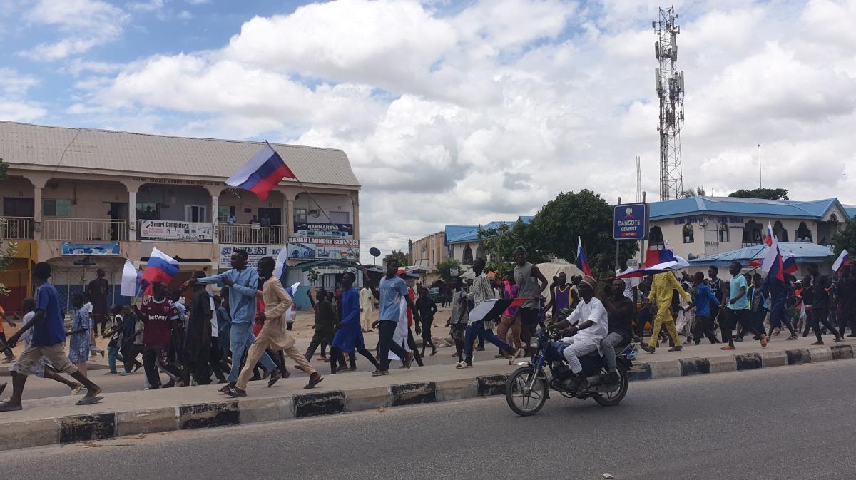 Nigeria clamps down on pro-Russia protesters in northern cities