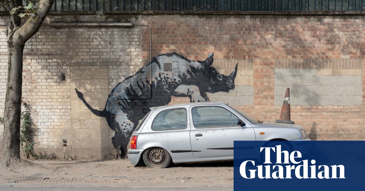 Banksy unveils rhino as eighth artwork in animal-themed London series | Banksy