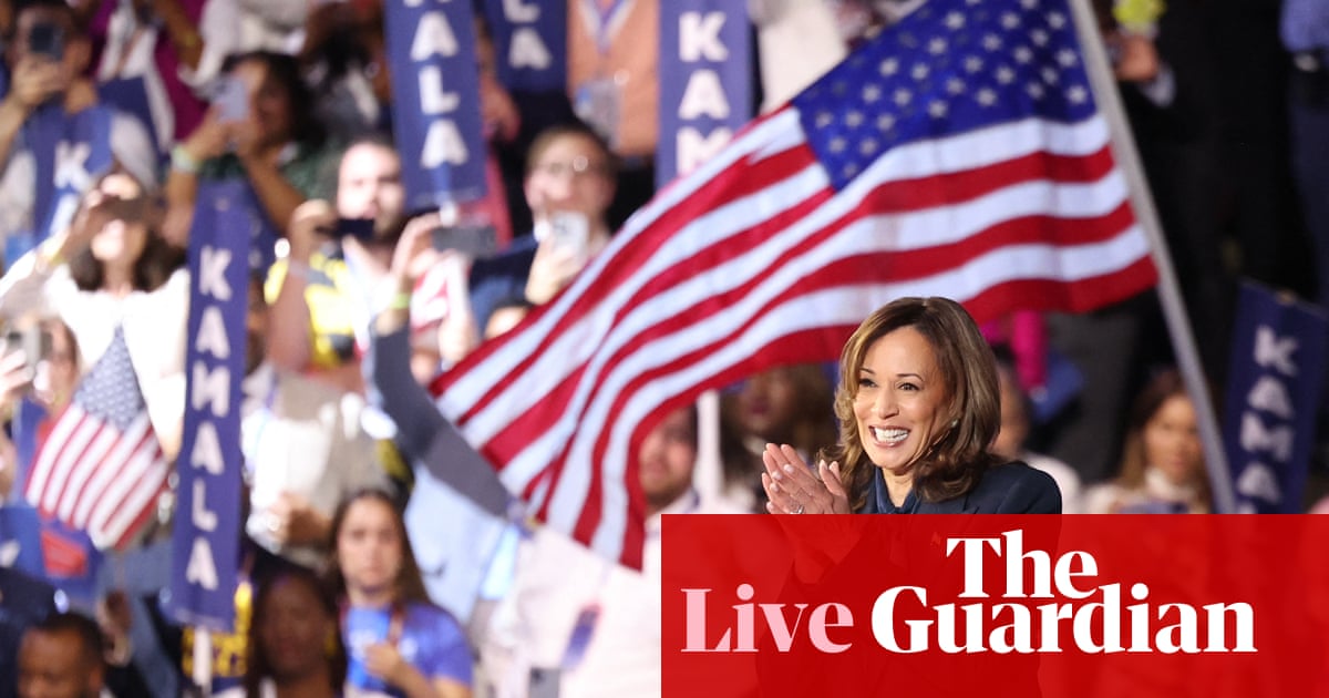 Kamala Harris in for tough election battle after joyful convention; Robert F Kennedy Jr expected to end campaign – live | US elections 2024