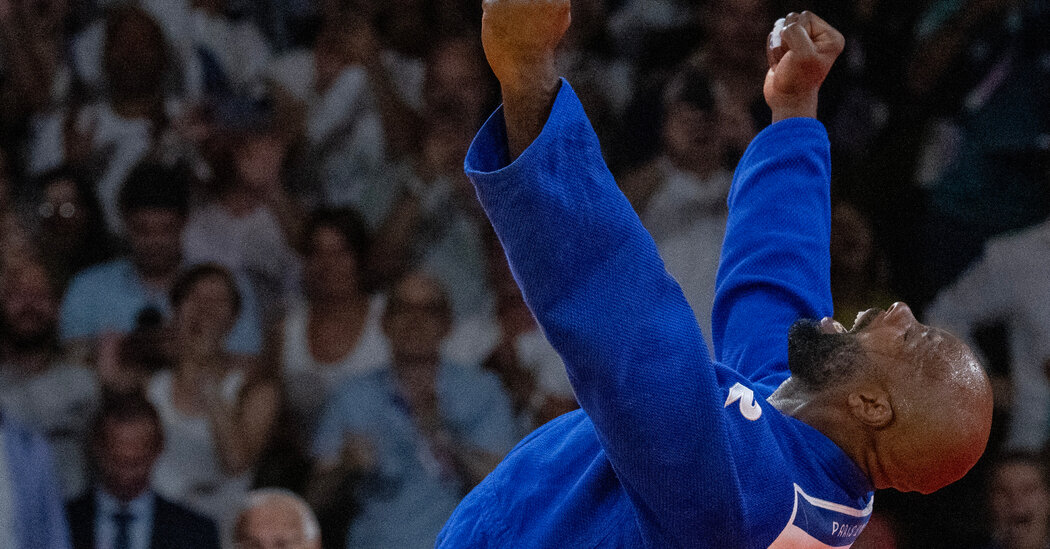 Ippon! Teddy Riner thrills home crowd to grab his third Olympic gold medal.