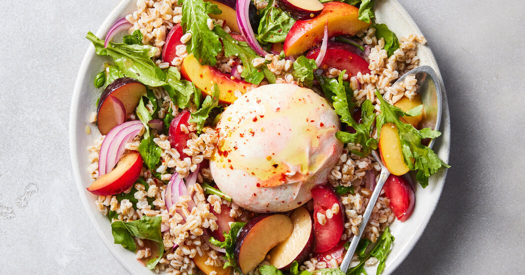 Farro is the Queen of Make-Ahead Salads