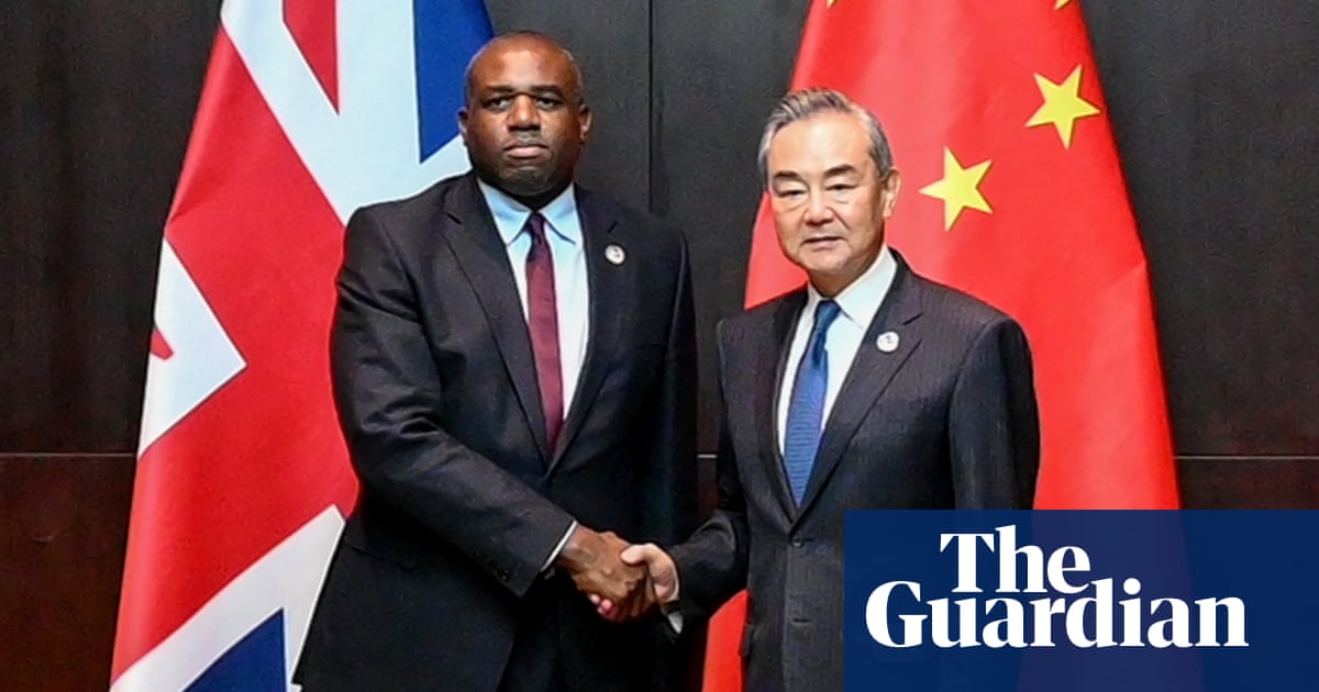 Lammy plans China visit for September to kick-start high-level engagement | Labour