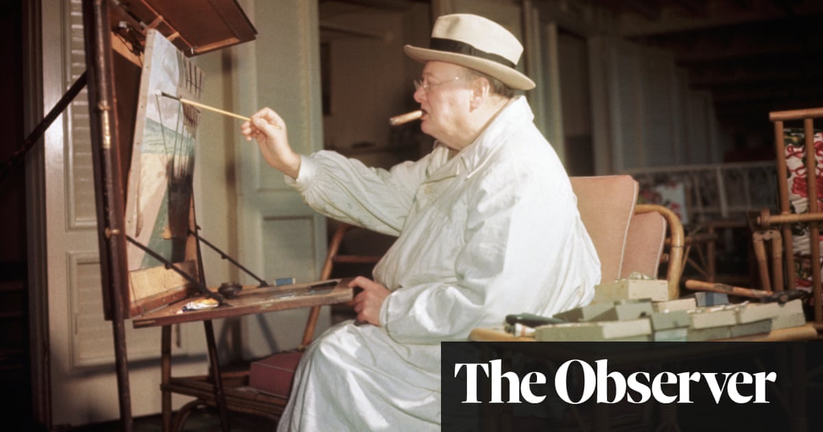 How gift of Monet painting brightened demoralised Churchill’s postwar years | Winston Churchill