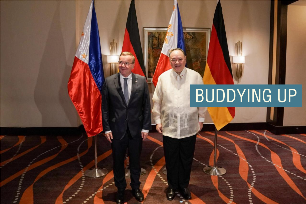 Germany, Philippines agree defense pact over South China Sea