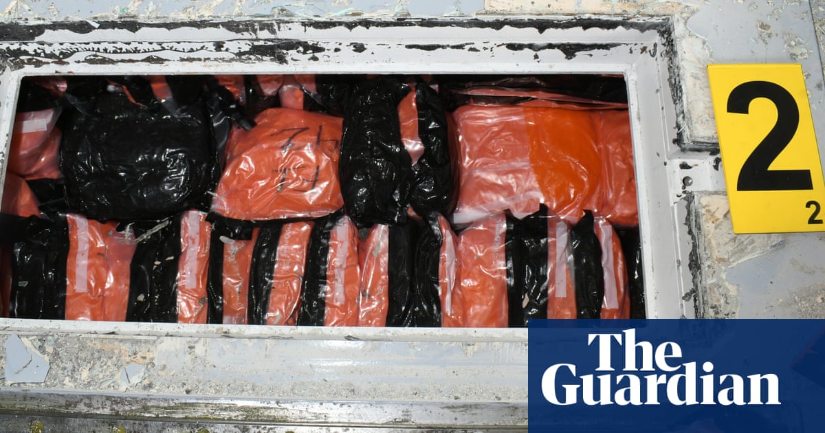 ‘A massive amount of drugs’: police in Sydney seize meth worth $828m allegedly hidden inside machinery | Drugs