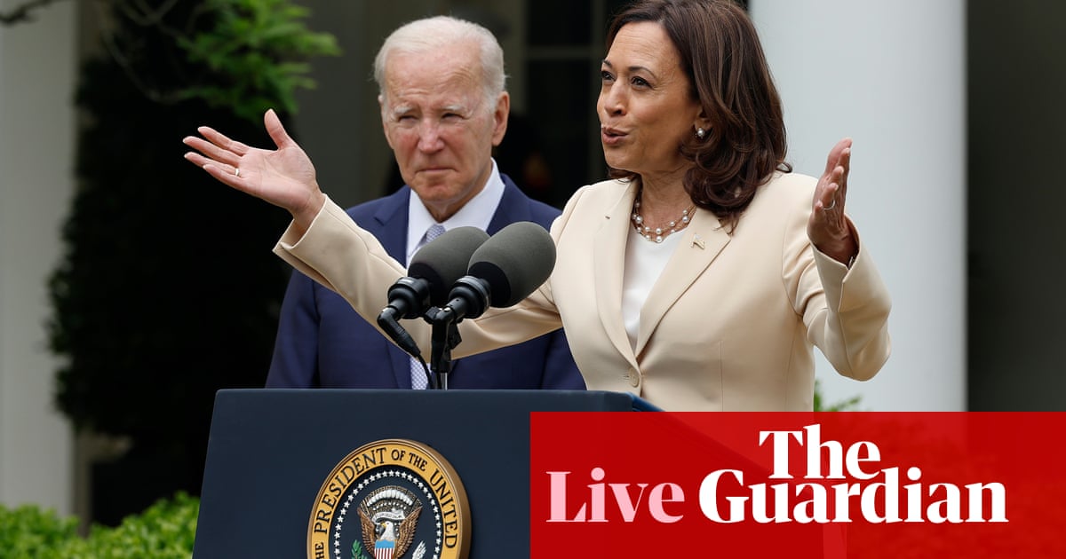 Harris set for joint rally with Biden after administration announces lower prices for popular medicines – live | US elections 2024