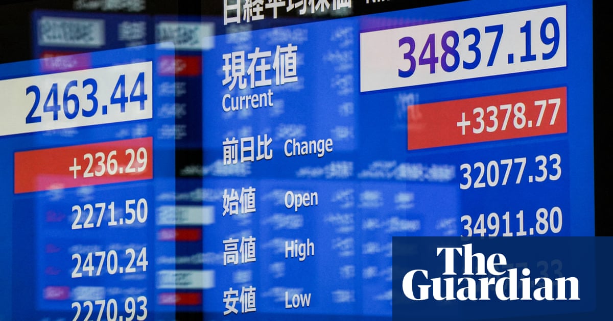 Japanese stocks soar after massive sell-off shook global markets | Japan