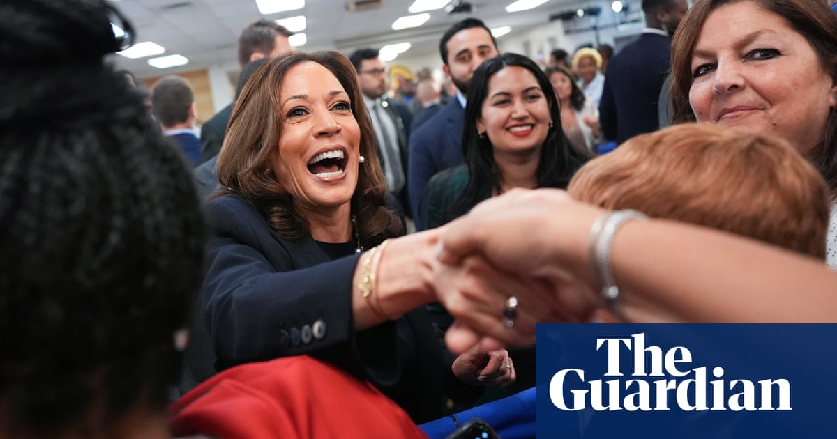 Polls show Kamala Harris building lead over Trump in 2024 election | US elections 2024