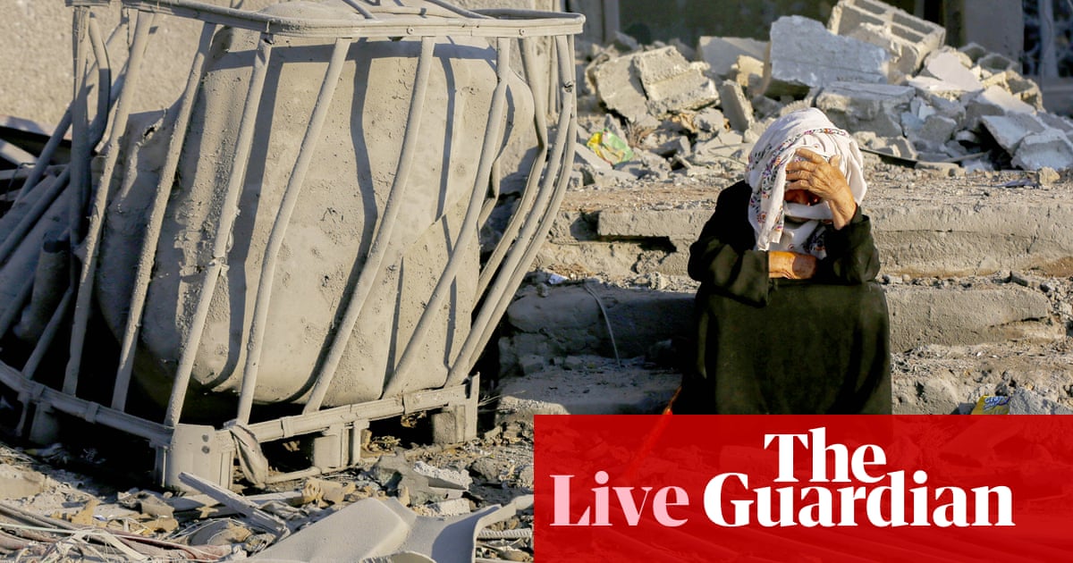 Middle East crisis live: Israeli strikes kill at least 25 people in Gaza, Palestinian health workers say – as it happened | Israel