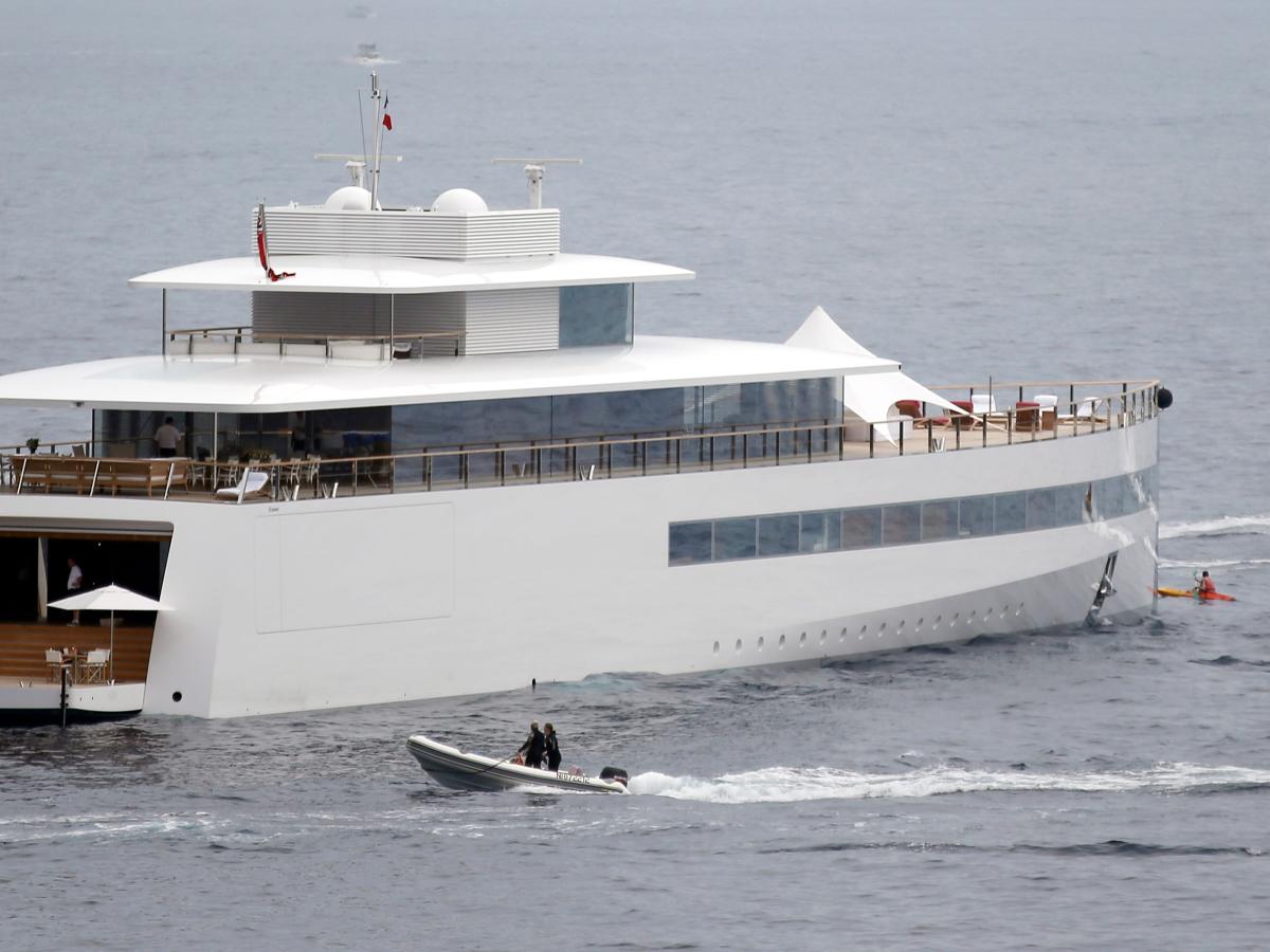 Steve Jobs' former yacht Venus collided with another superyacht off the coast of Naples