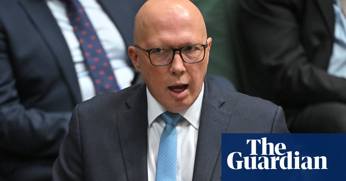 ‘Pauline Hanson without the personality’: Dutton says he’s not racist as MPs condemn Gaza visa ban stance | Peter Dutton