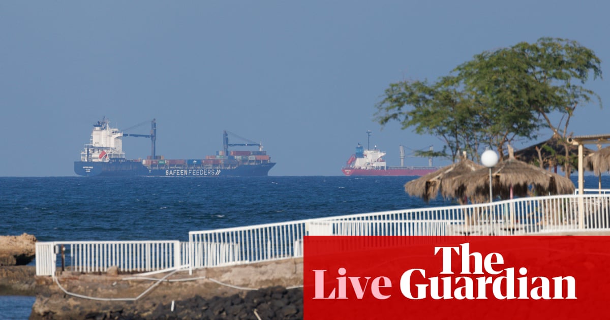 Israel-Gaza war live: crude oil tanker in Bab el-Mandeb Strait targeted in suspected Houthi attack | Israel-Gaza war