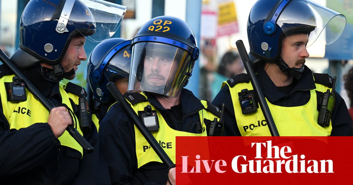 UK riots live: police braced for more far-right unrest amid reports of 30 planned gatherings | UK news