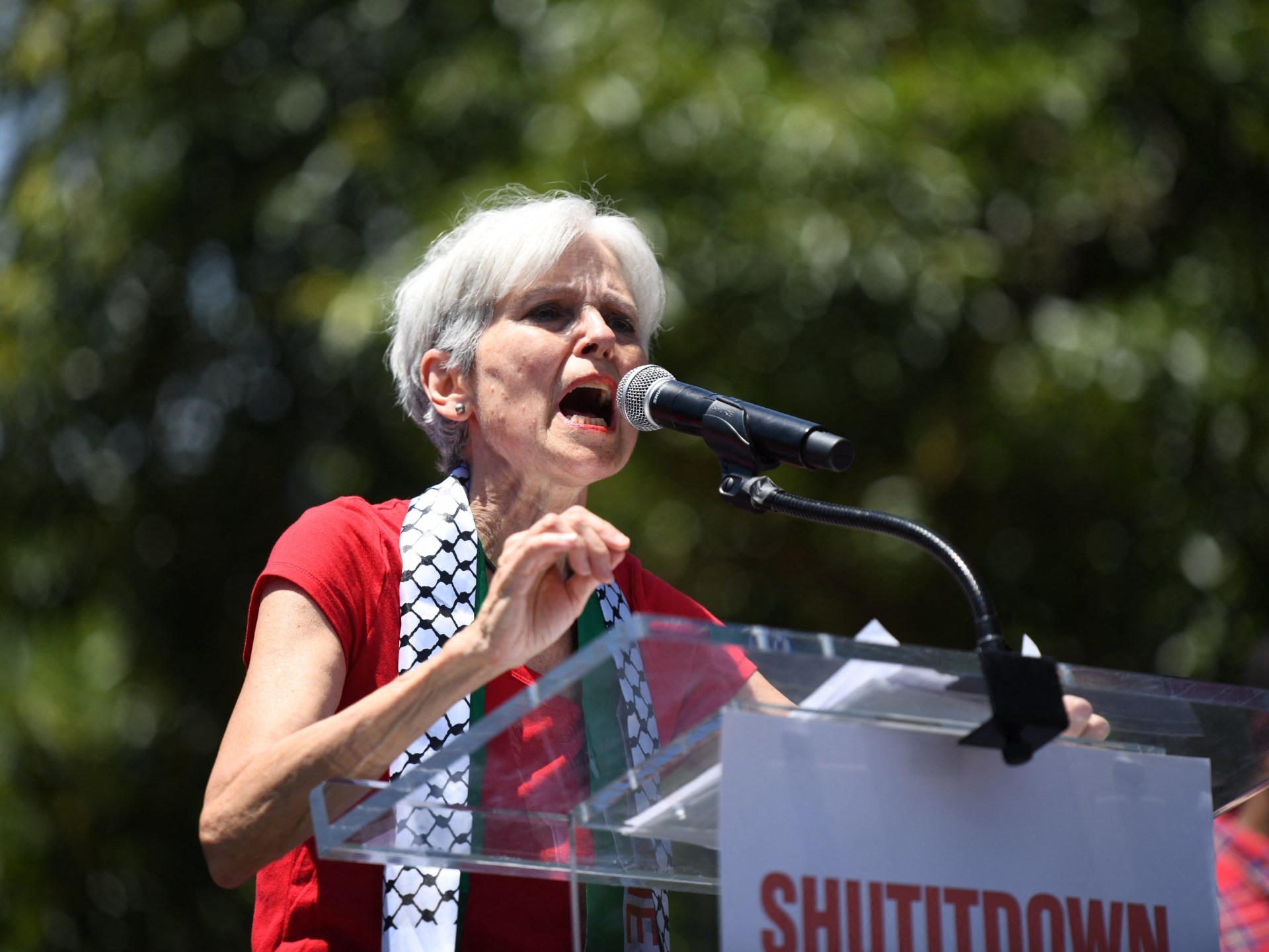 US candidate Jill Stein considering vocal Palestine advocates for VP spot | US Election 2024 News