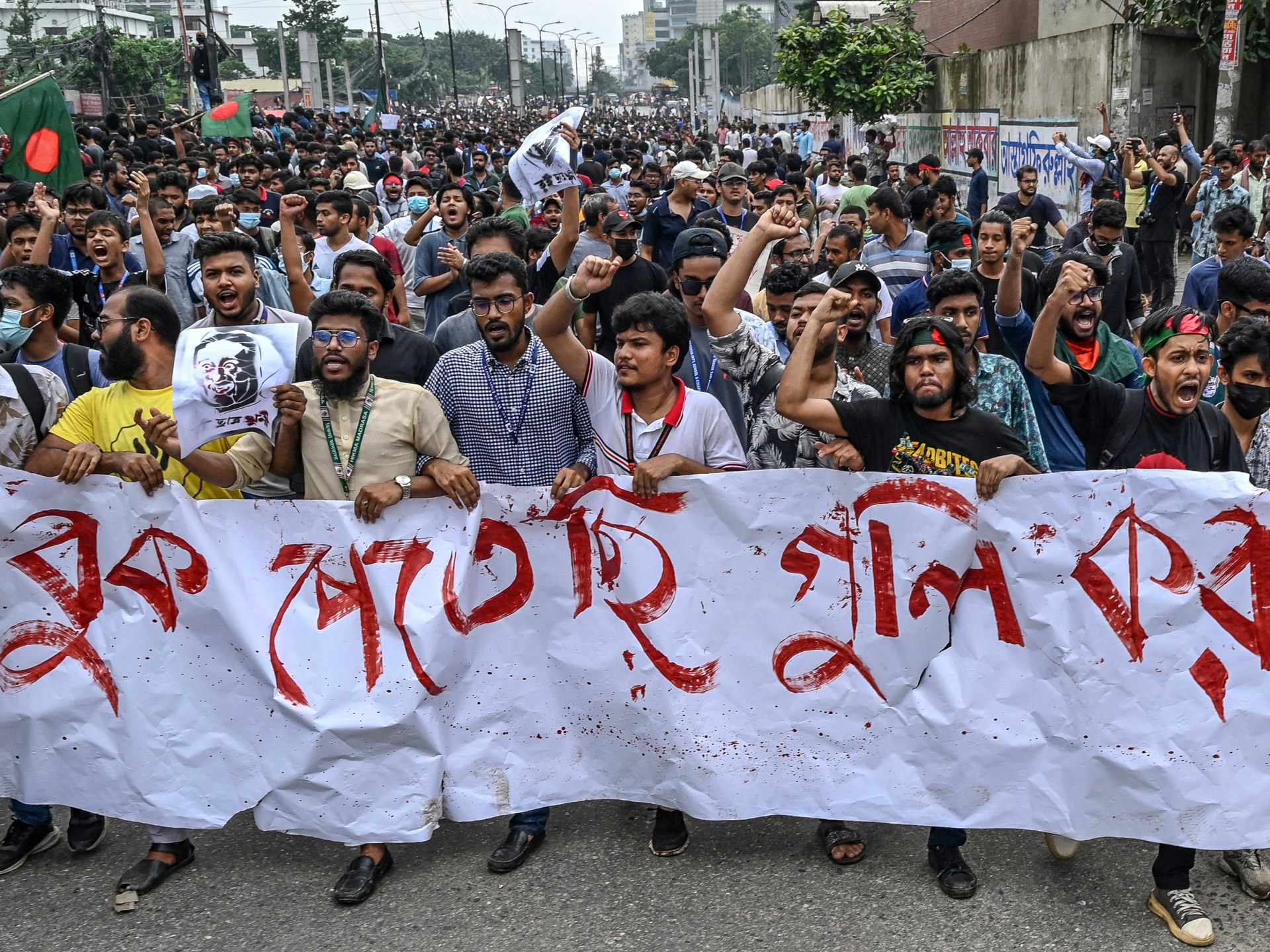 Students renew Bangladesh protests, call for nationwide civil disobedience | News