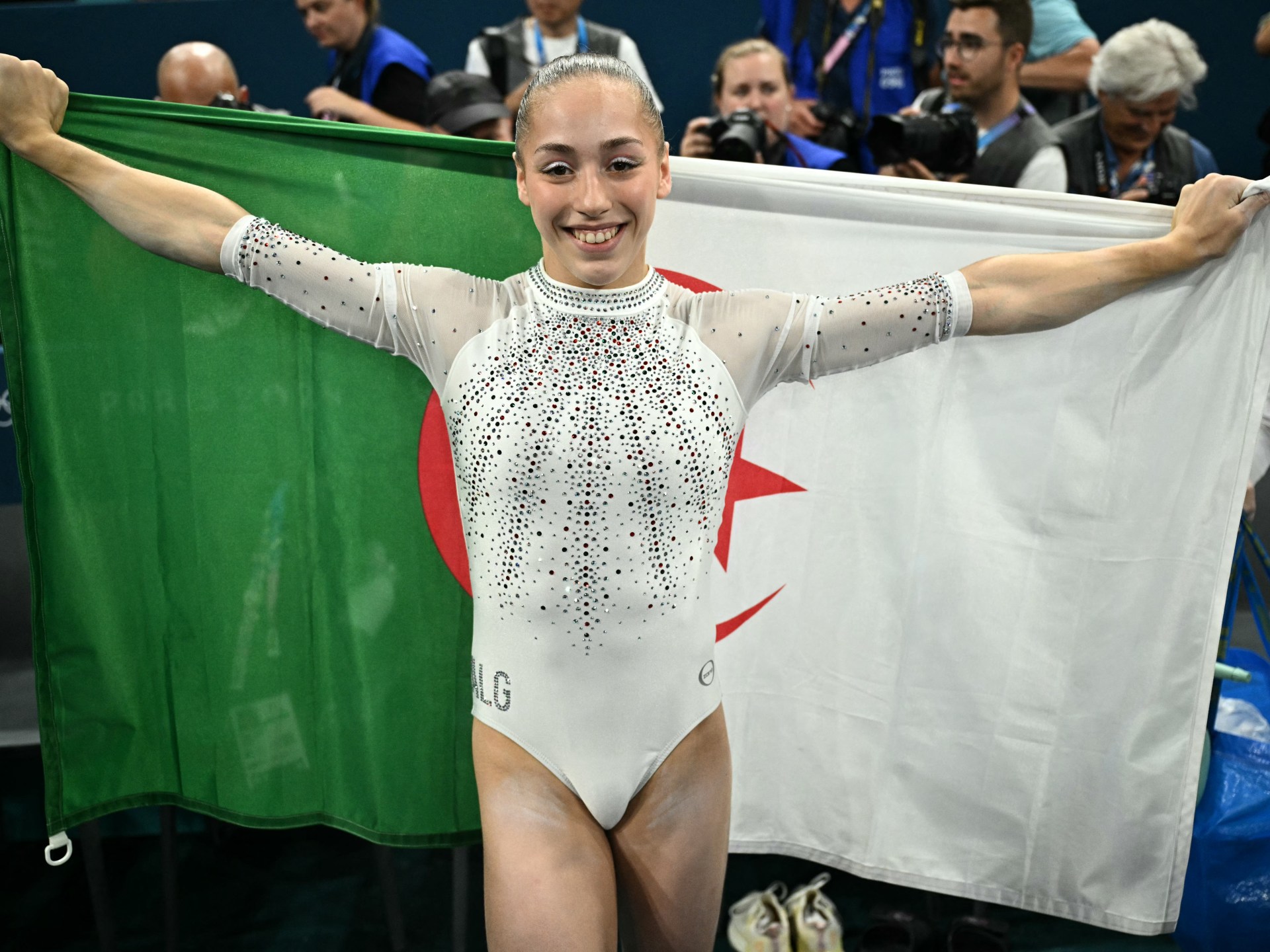 Kaylia Nemour wins Algeria’s first gymnastics gold at Paris Olympics 2024 | Paris Olympics 2024 News