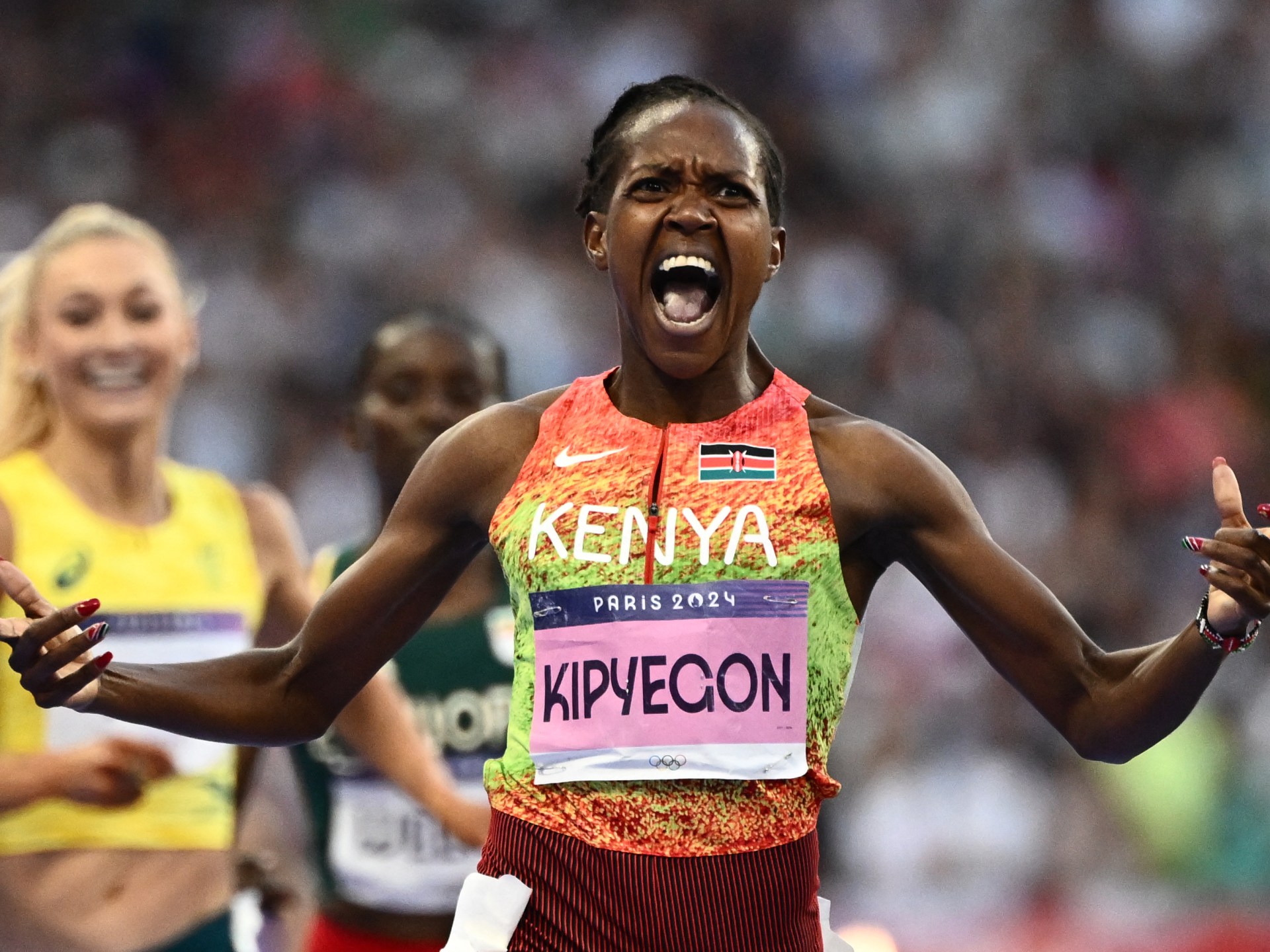 Kenya’s Faith Kipyegon wins 1500-metre final for record third Olympic gold | Paris Olympics 2024 News