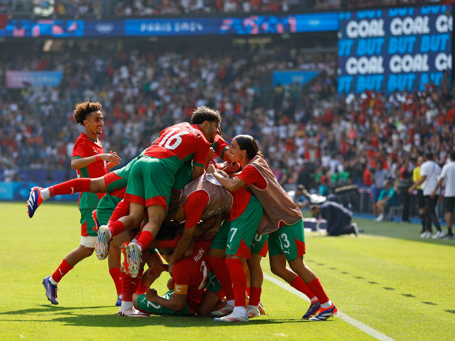 Morocco thump USA 4-0 to enter men’s football semis at Paris Olympics 2024 | Paris Olympics 2024 News