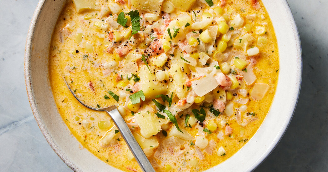 This Classic Corn Chowder Is Quite Resourceful