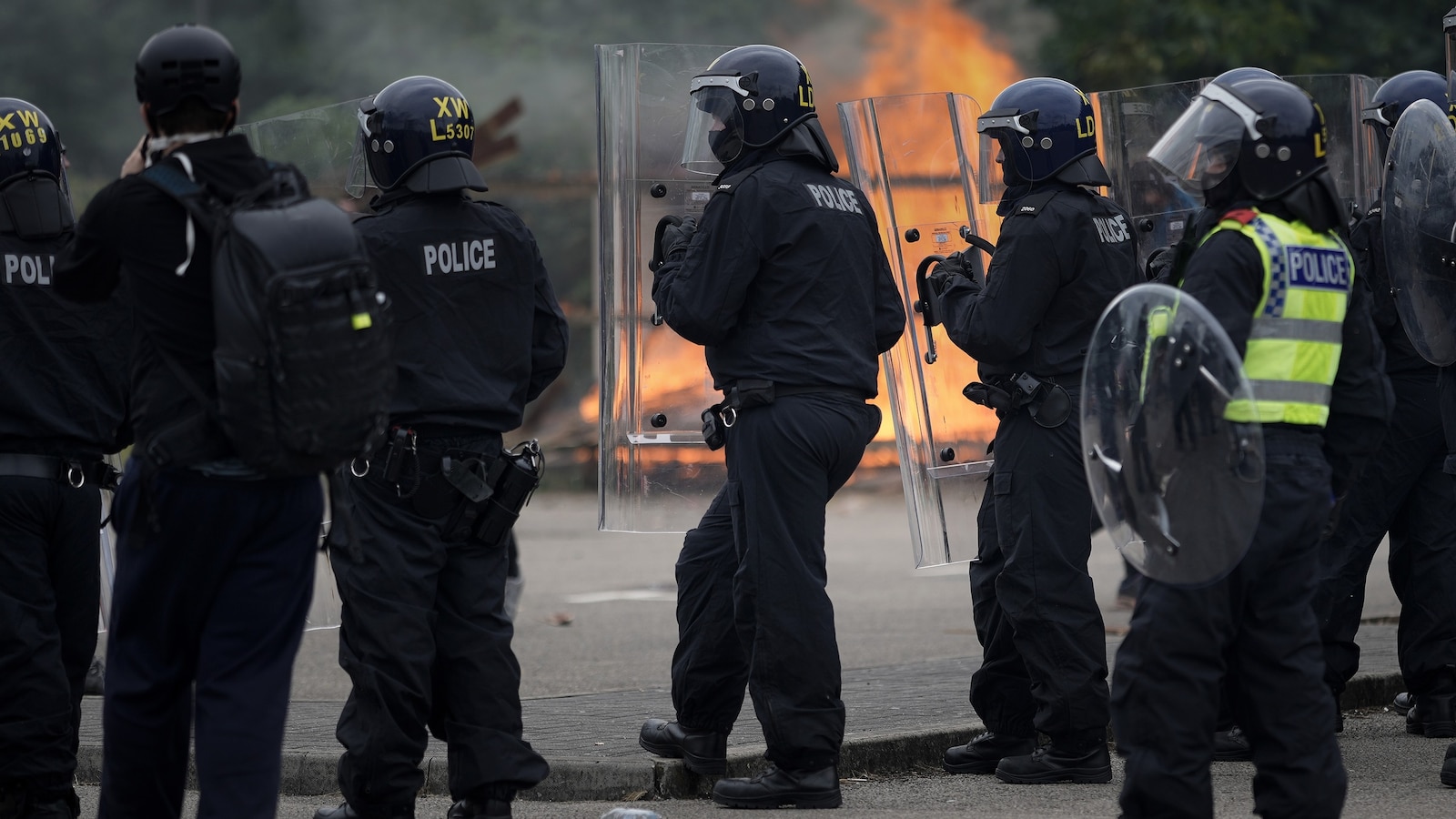 UK police clash with rioters in the wake of deadly knife attack at dance event