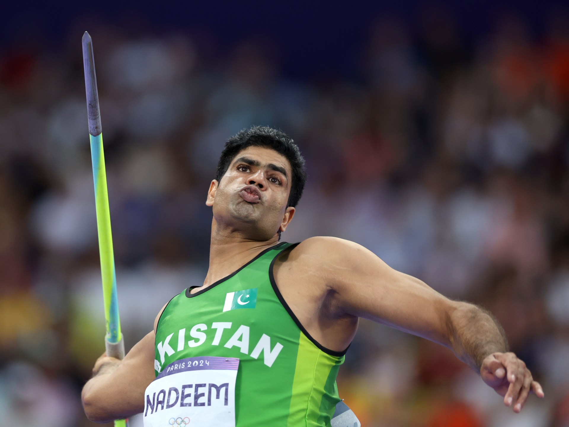 Arshad Nadeem dethrones Neeraj Chopra to win Olympic gold in javelin | Paris Olympics 2024 News