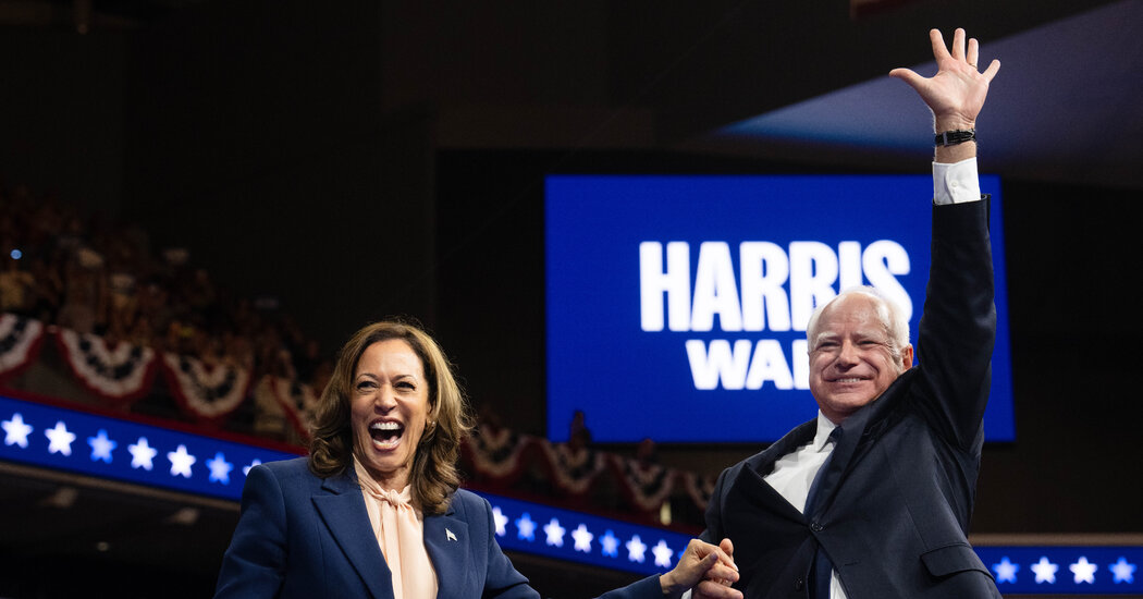 How the Media Is Covering Tim Walz, Kamala Harris’s Running Mate