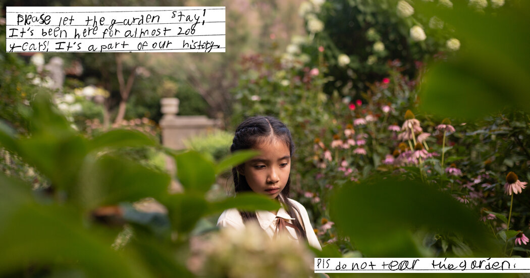 Elementary Students Try to Save Elizabeth Street Garden With a Letter-Writing Campaign