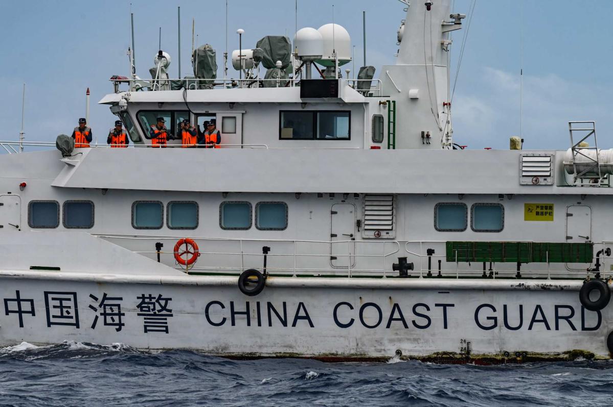 China tells Philippines to 'immediately withdraw' from contested South China Sea atoll