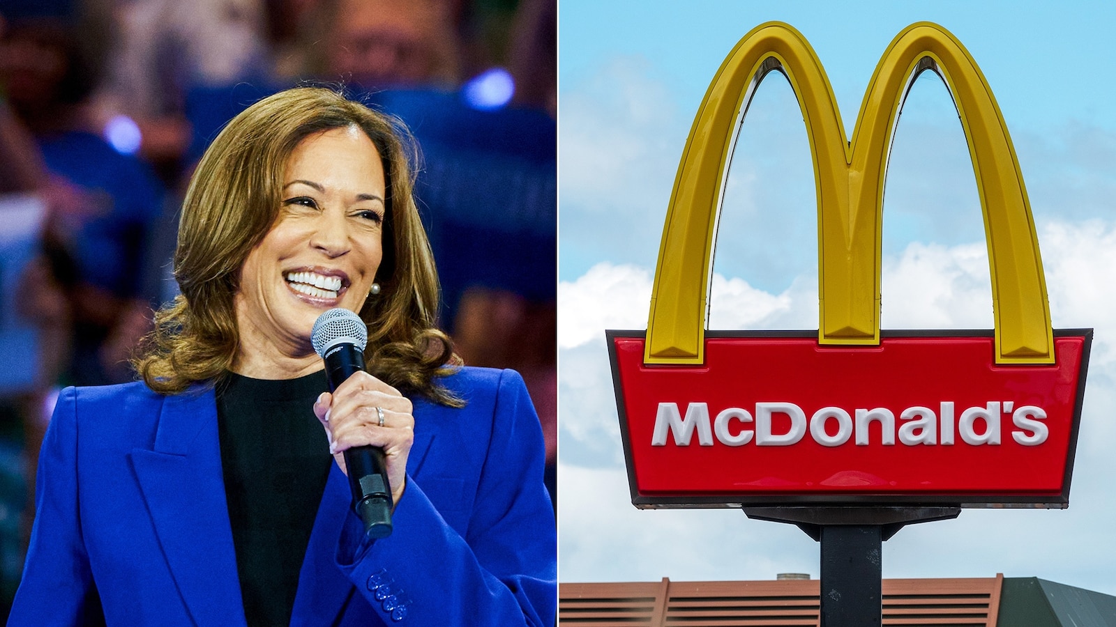 Harris' 'working-class' McDonald's experience highlighted at DNC, on campaign trail