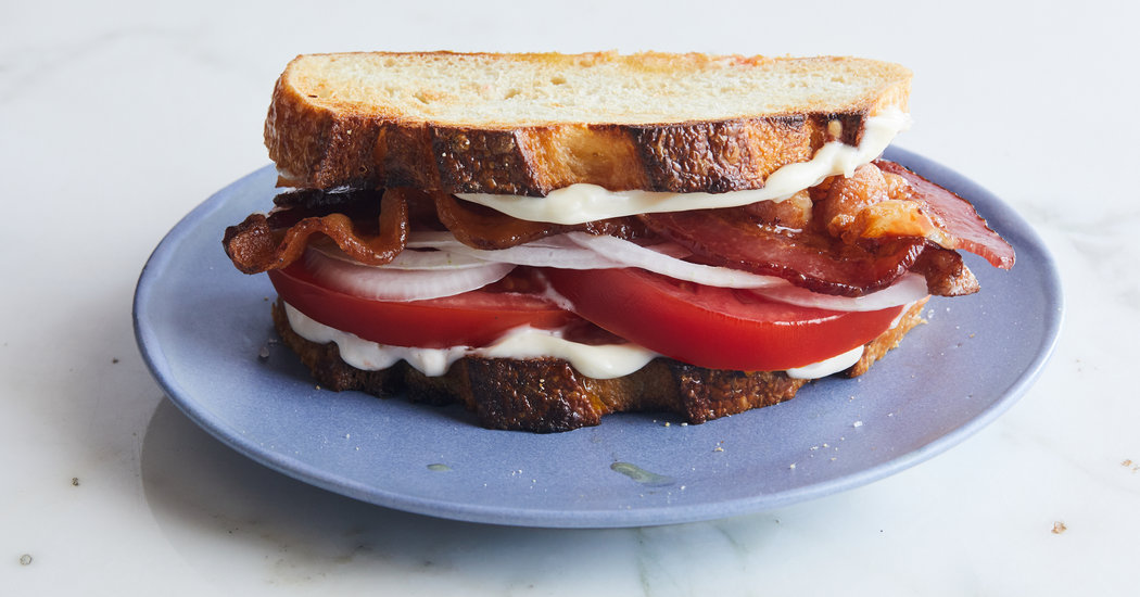 A Tomato Sandwich That’s Very Tomato