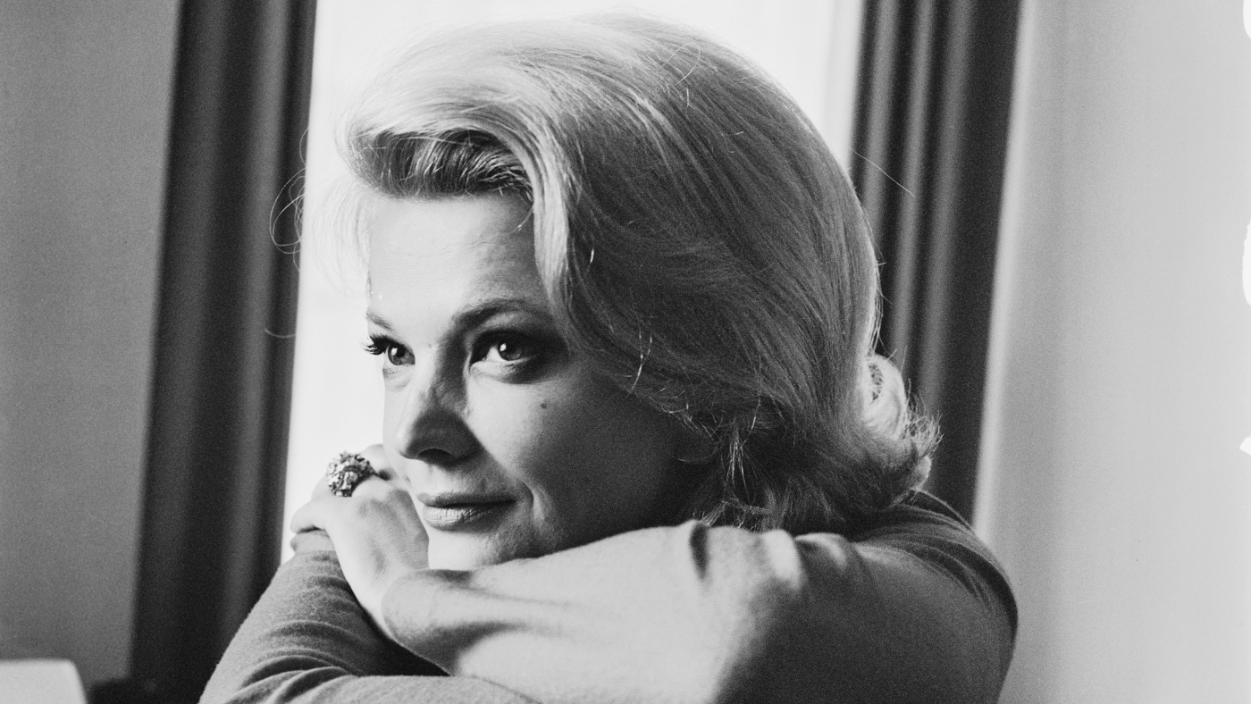 Gena Rowlands, a luminous leading lady of independent film, has died : NPR