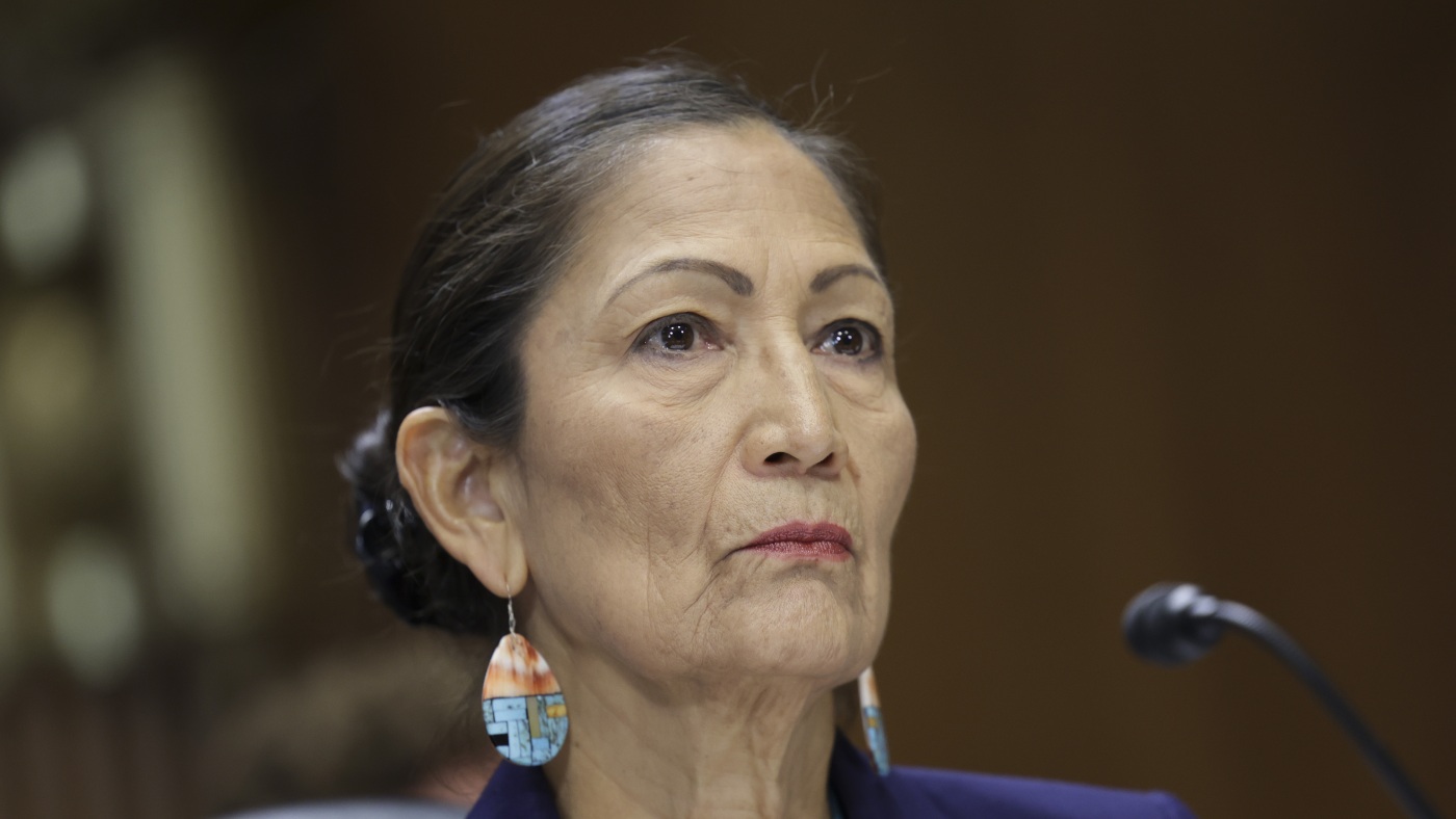 Deb Haaland's silence disappoints some Native leaders : NPR