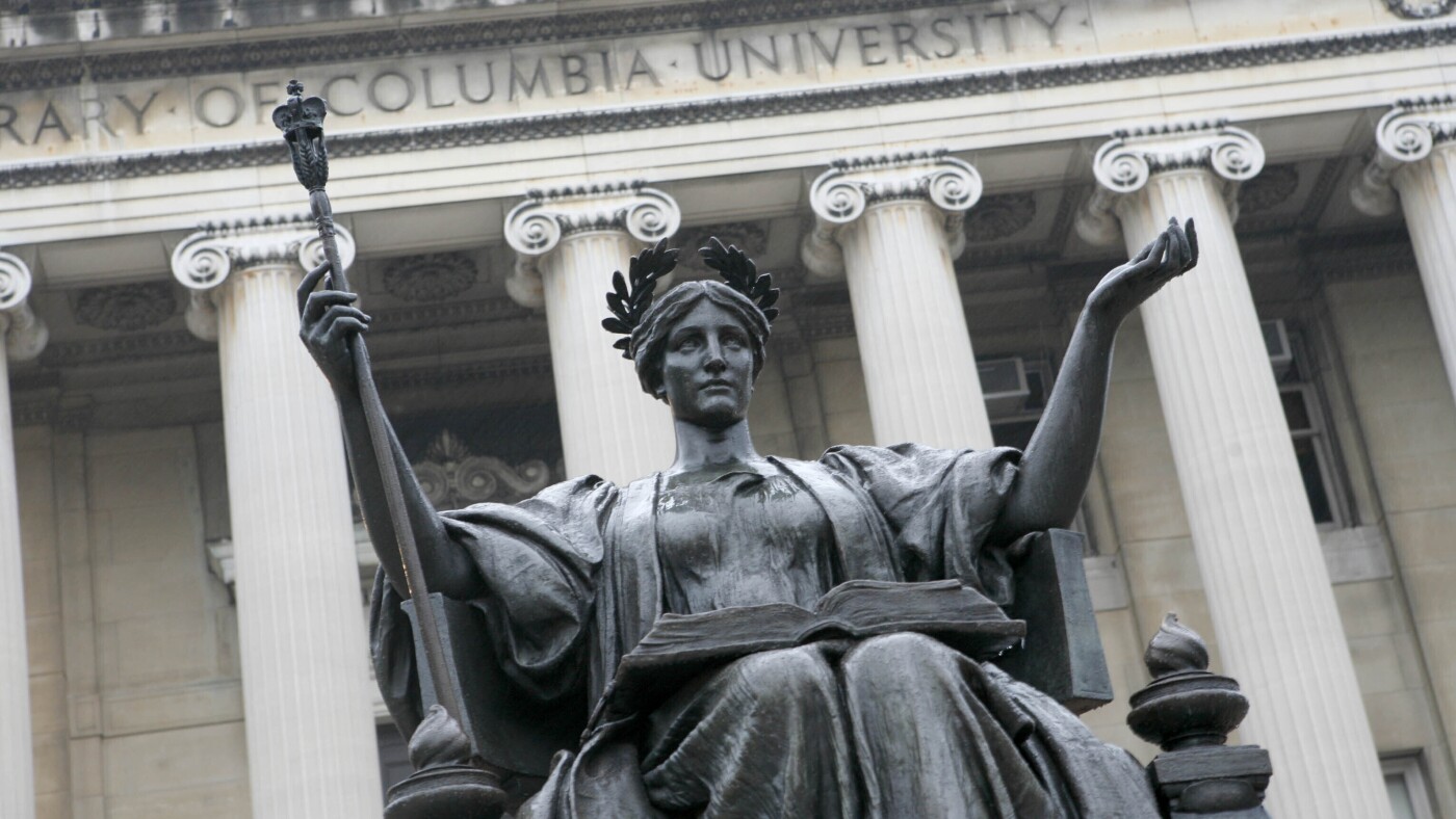 3 Columbia deans resign over texts with 'antisemitic tropes' : NPR