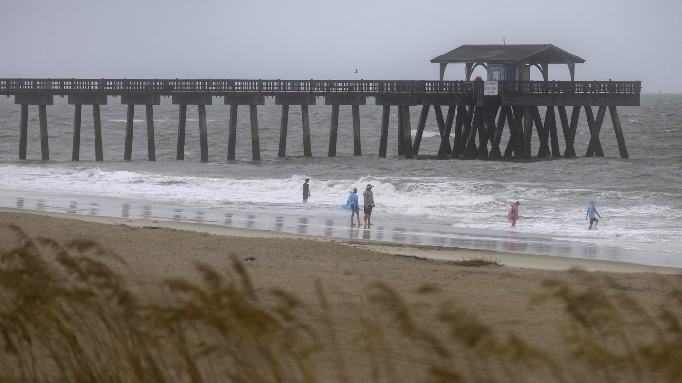 Tropical storm Debby is moving through coastal Georgia : NPR