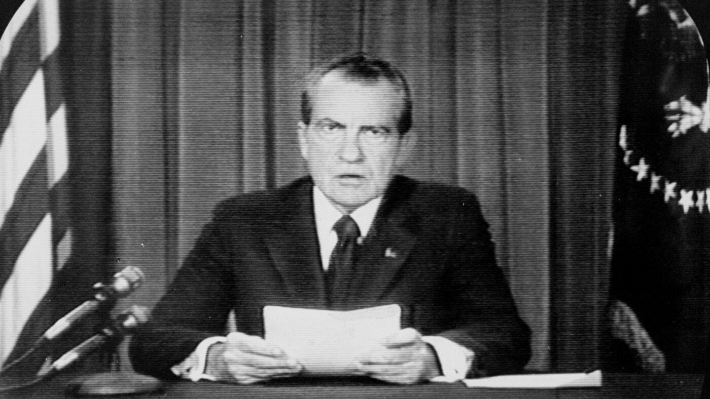 A look back at 50 years since former President Richard Nixon's resignation : NPR