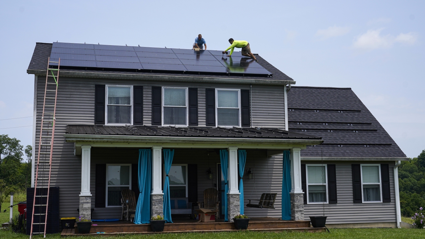 Here's how to protect yourself from rooftop solar energy fraud : NPR