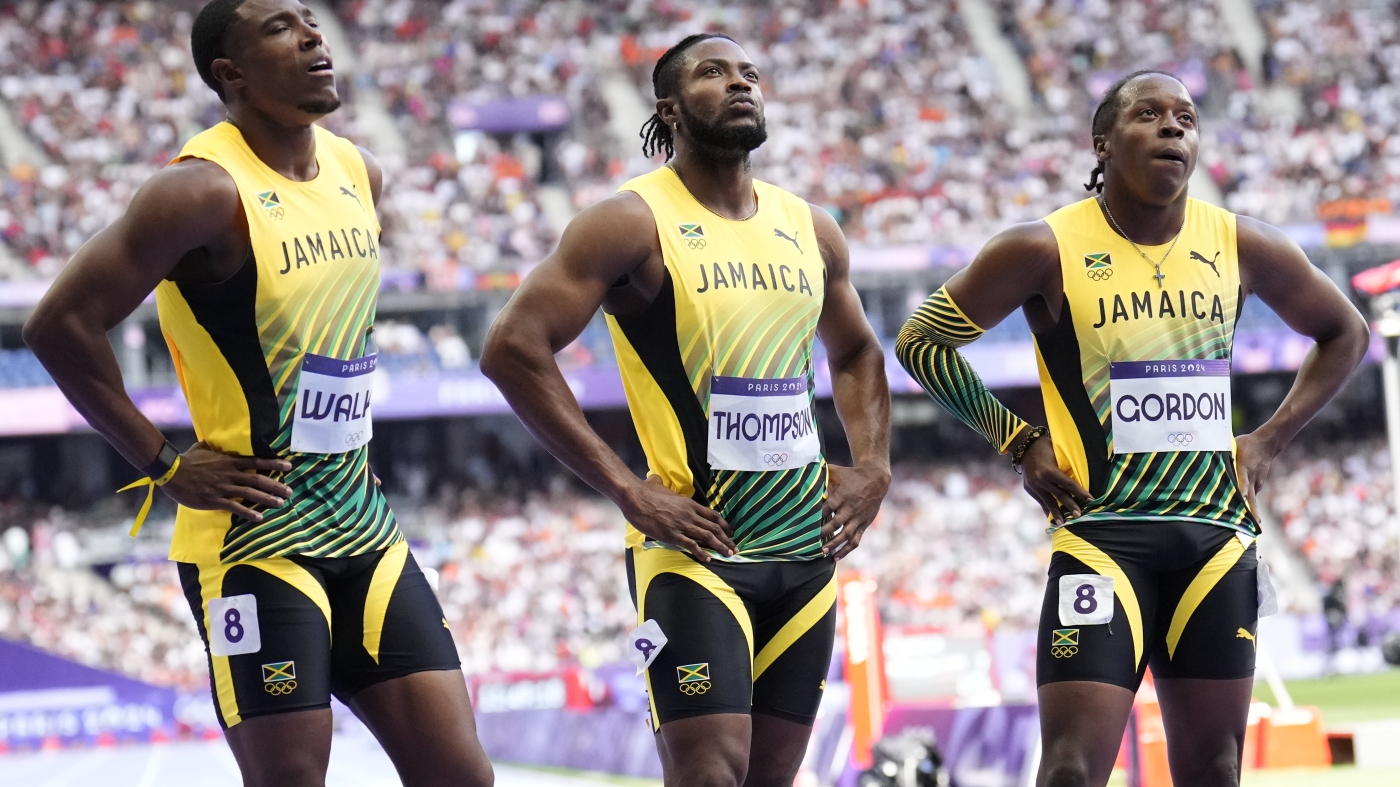 On the Paris Olympics podium, where are the Jamaican sprinters? : NPR