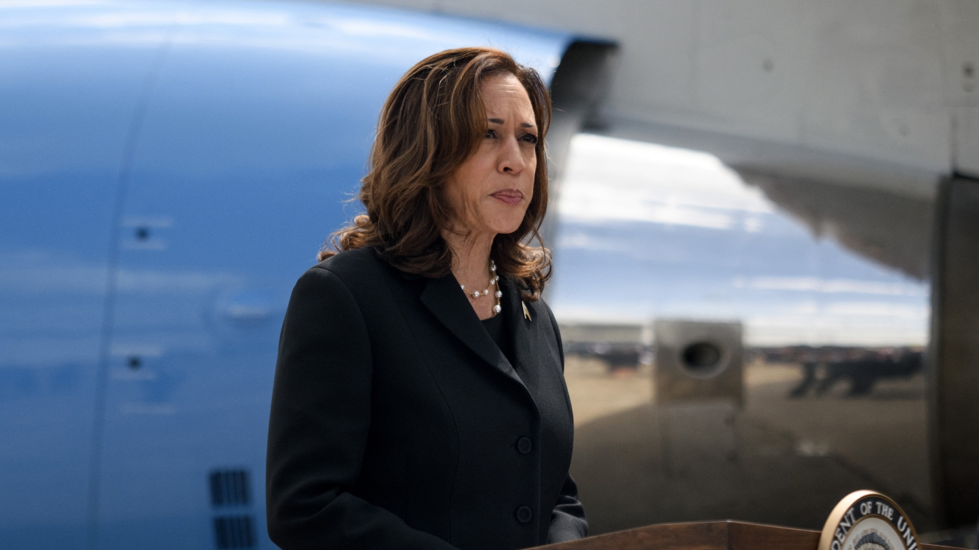 Democrats begin roll call to make Kamala Harris the nominee : NPR