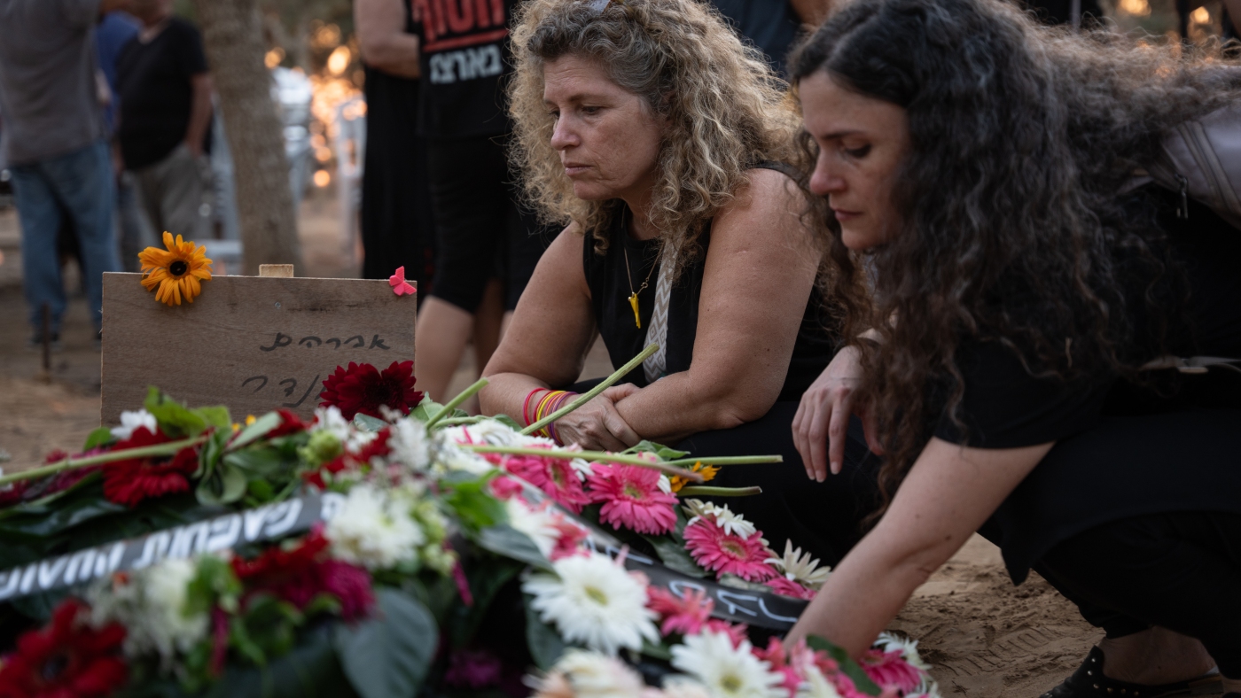 Israel hostage funerals take place ahead of expected cease-fire talks : NPR