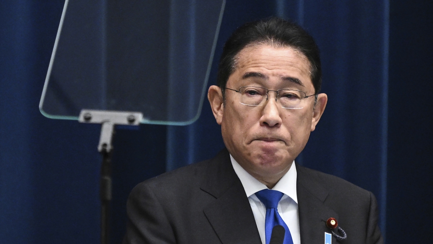 Japan's Prime Minister Fumio Kishida announces resignation : NPR