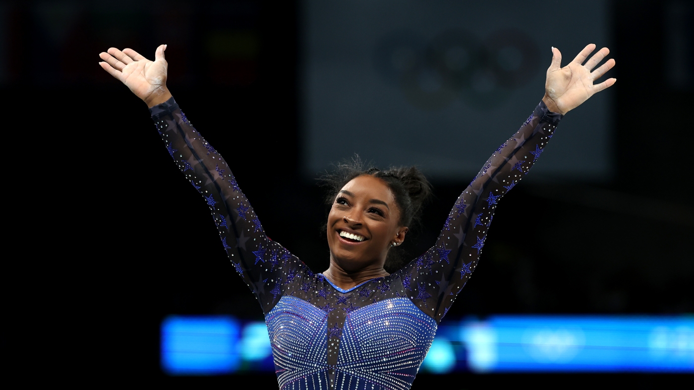 Simone Biles wins Olympic individual all-around gymnastics title : NPR