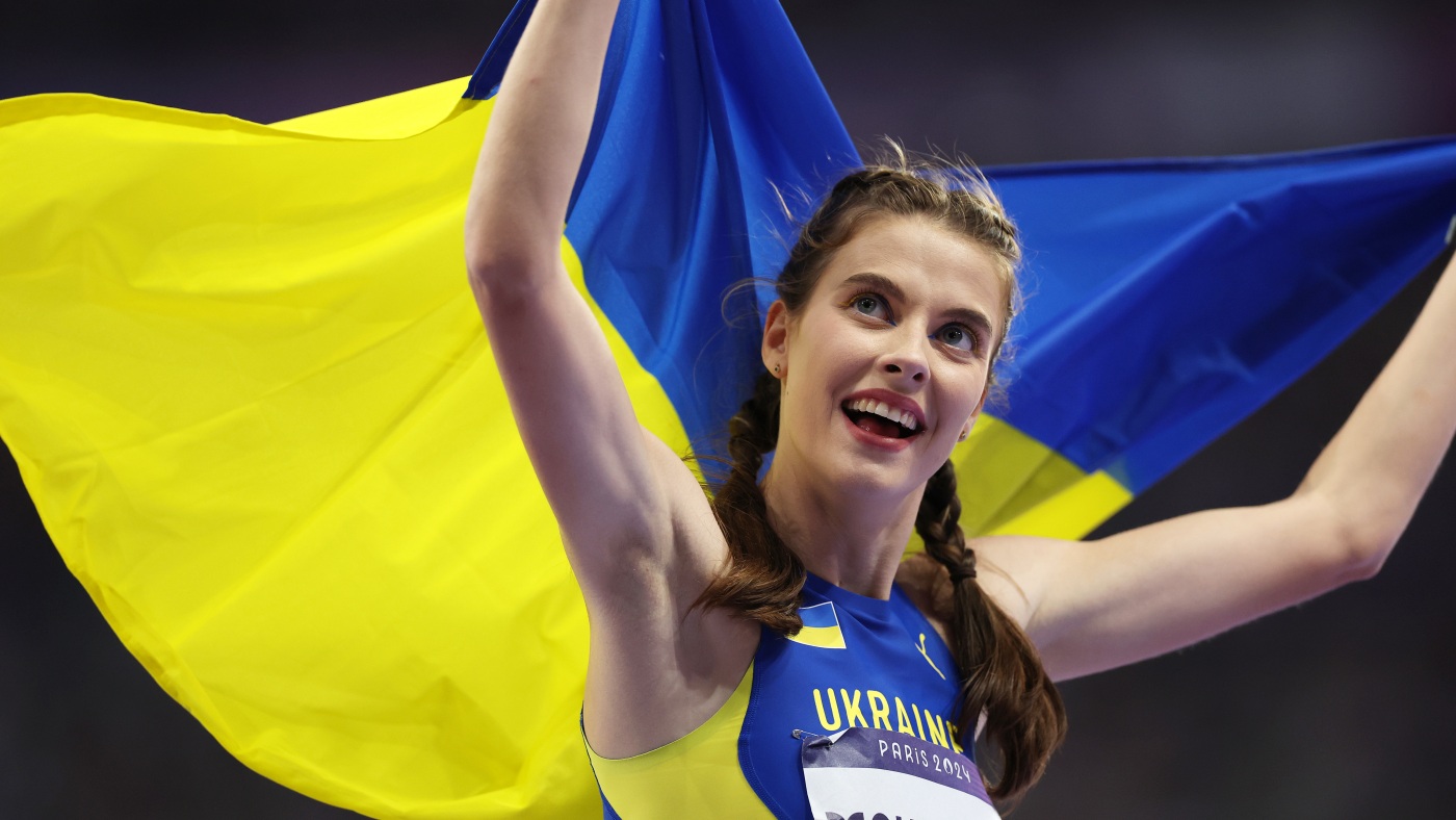 Under siege, Ukrainian athletes shine at Paris Olympics : NPR