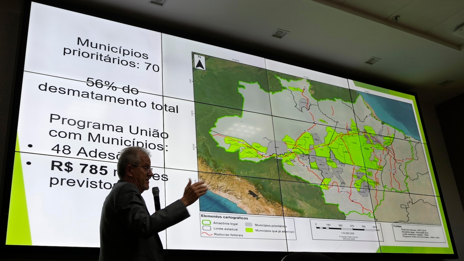 Deforestation in Brazil's Amazon rainforest is down to lowest level since 2016, government says