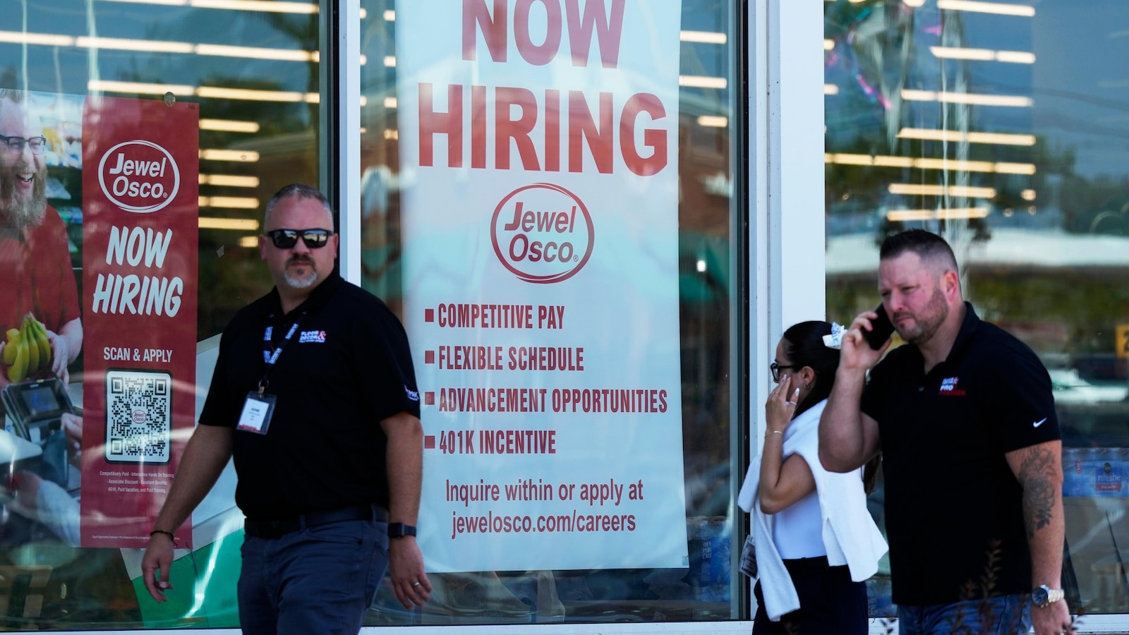 The number of Americans filing for jobless claims hits highest level in a year