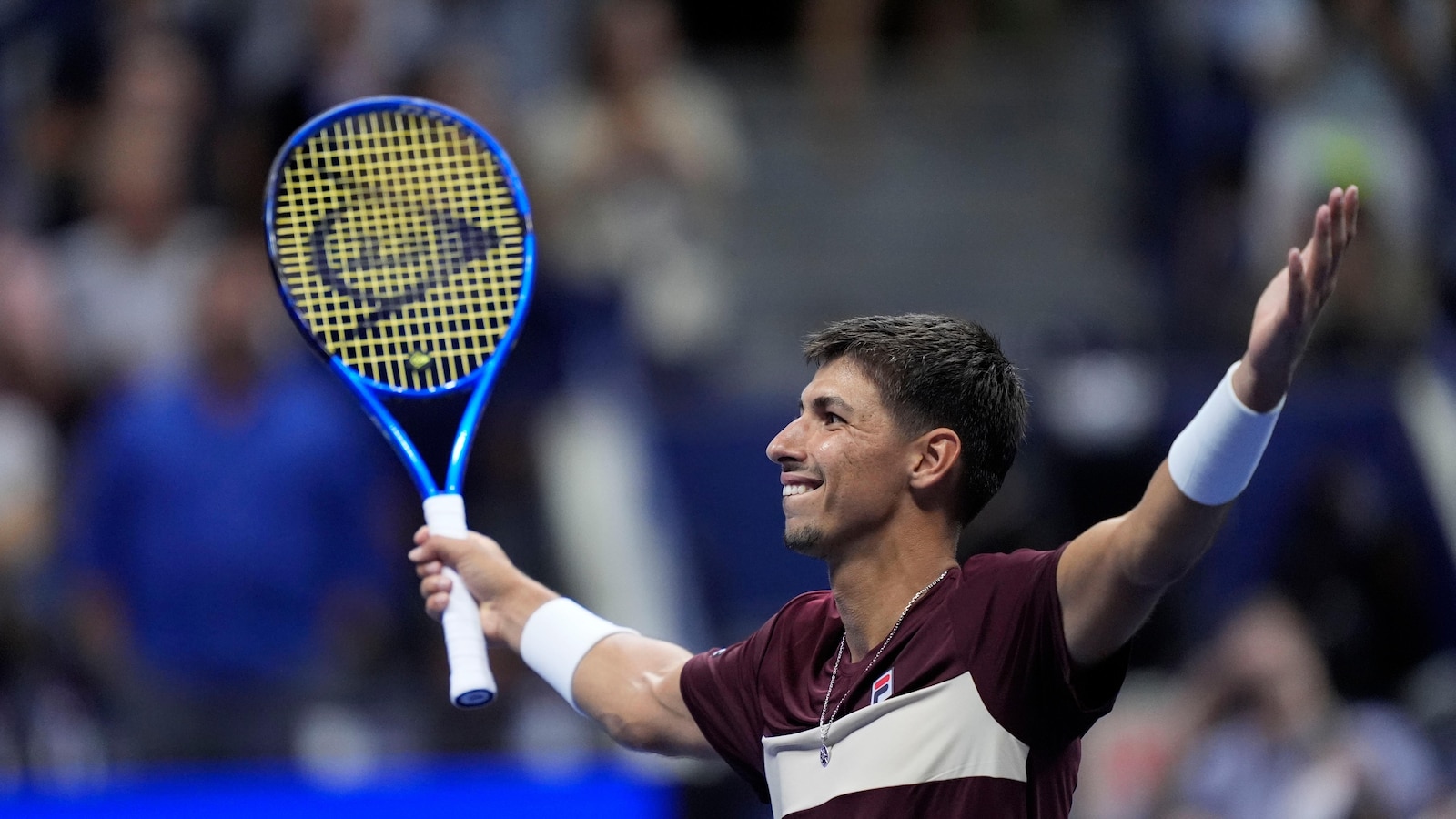 Defending champion Novak Djokovic is shocked at the US Open one night after Carlos Alcaraz's loss