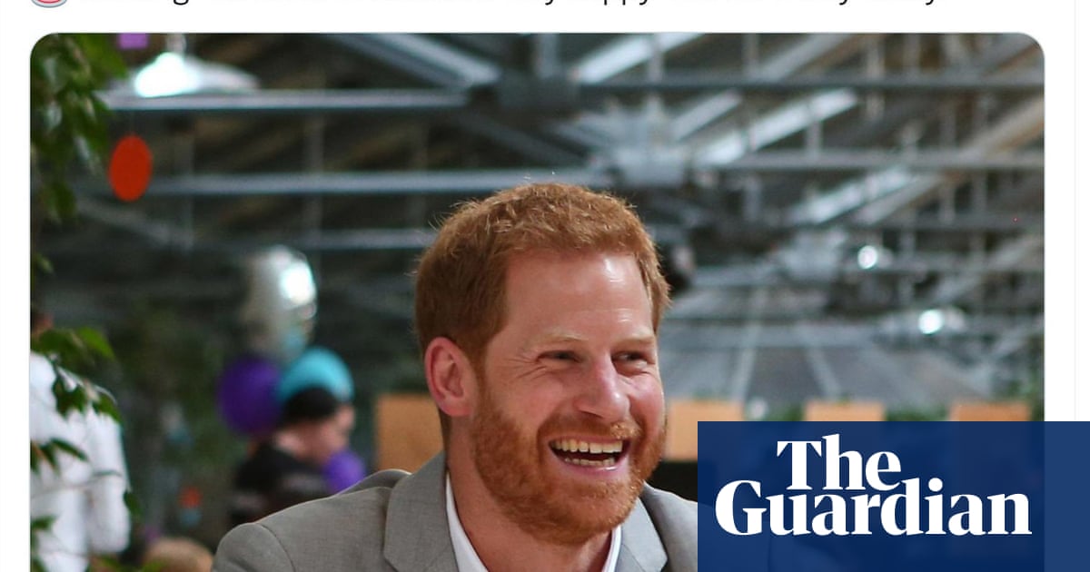 Royal family wishes Prince Harry happy 40th birthday on social media | Prince Harry