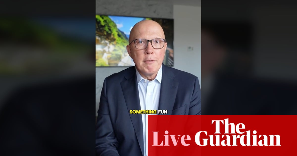 Australia politics live: Peter Dutton posts first TikTok video with ‘demure’ joke; Lambie on the attack over military justice | Australian politics