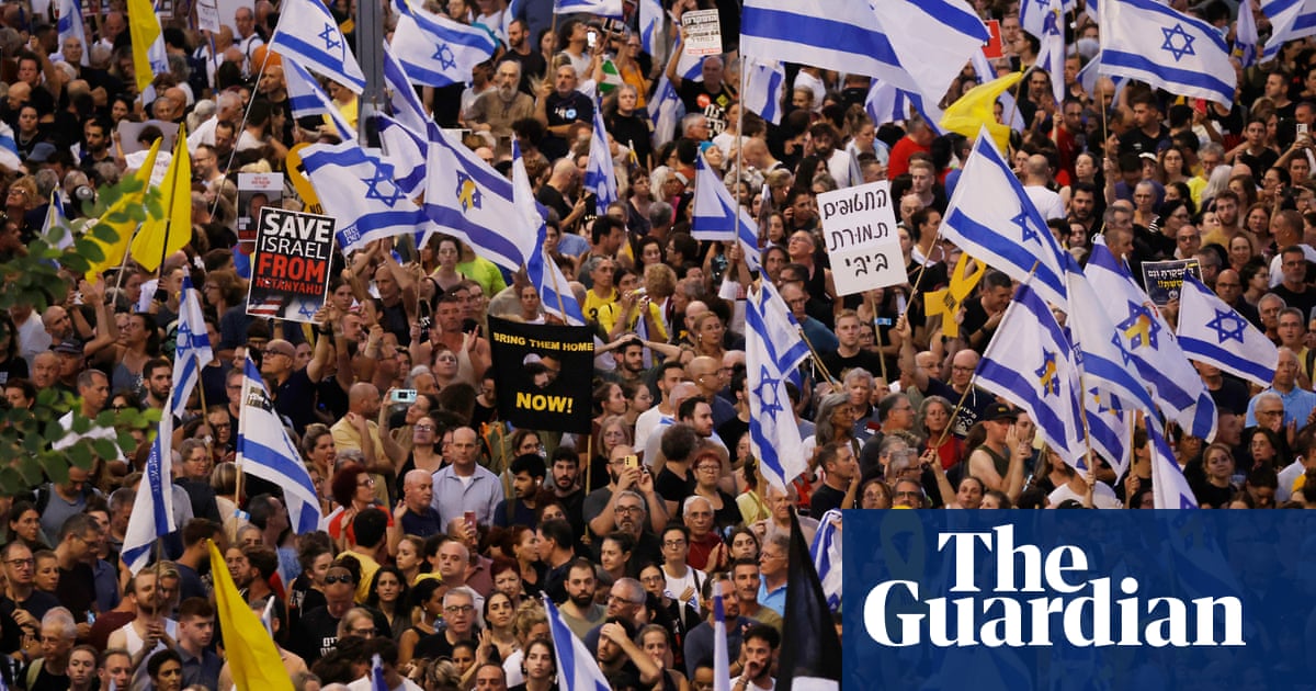 Protests in Israel and strike called amid eruption of outrage over Gaza war | Israel